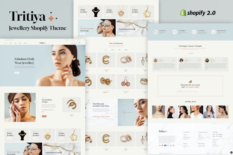 Tritiya – Modern Jewelry Store Shopify Theme