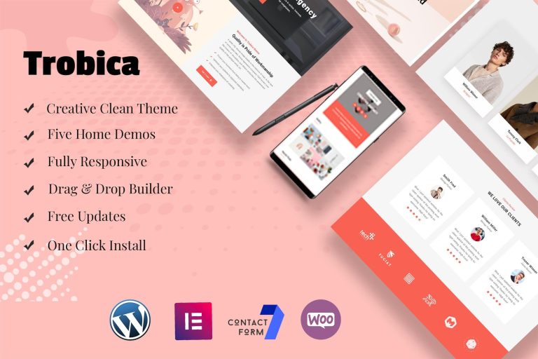 Trobica – Multi Purpose WordPress Theme