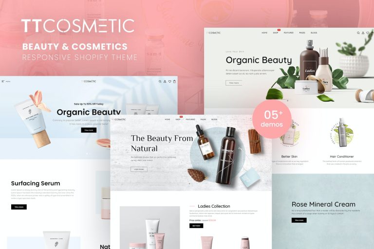 TTCosmetic – Beauty & Cosmetics Shop Shopify Theme