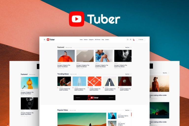 Tuber WordPress Theme