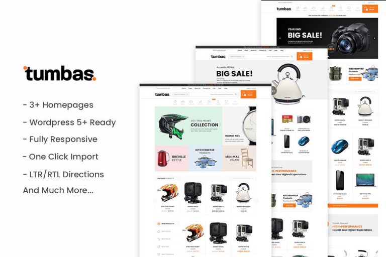 Tumbas – Responsive WooCommerce WordPress Theme