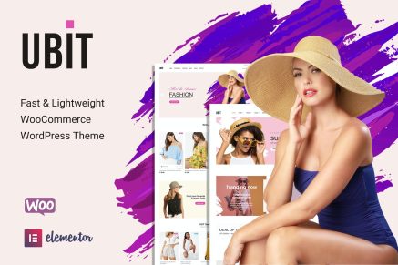 Ubit- Fashion Store WooCommerce 1.5.6 WordPress Theme