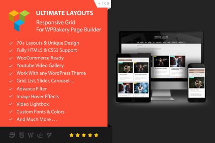Ultimate Layouts - Addon For WPBakery Page Builder 2.0.8