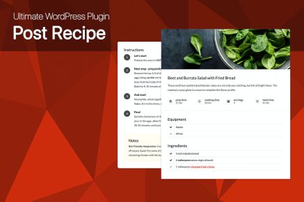 Ultimate Post Recipe Plugin for WordPress 3.1.5