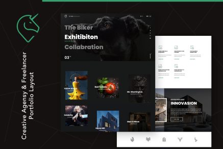 Unicord- Creative Portfolio for Freelancers 1.3.0 WordPress Theme