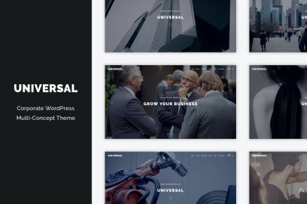 Universal- Corporate Multi-Concept Them 1.1.1 WordPress Theme