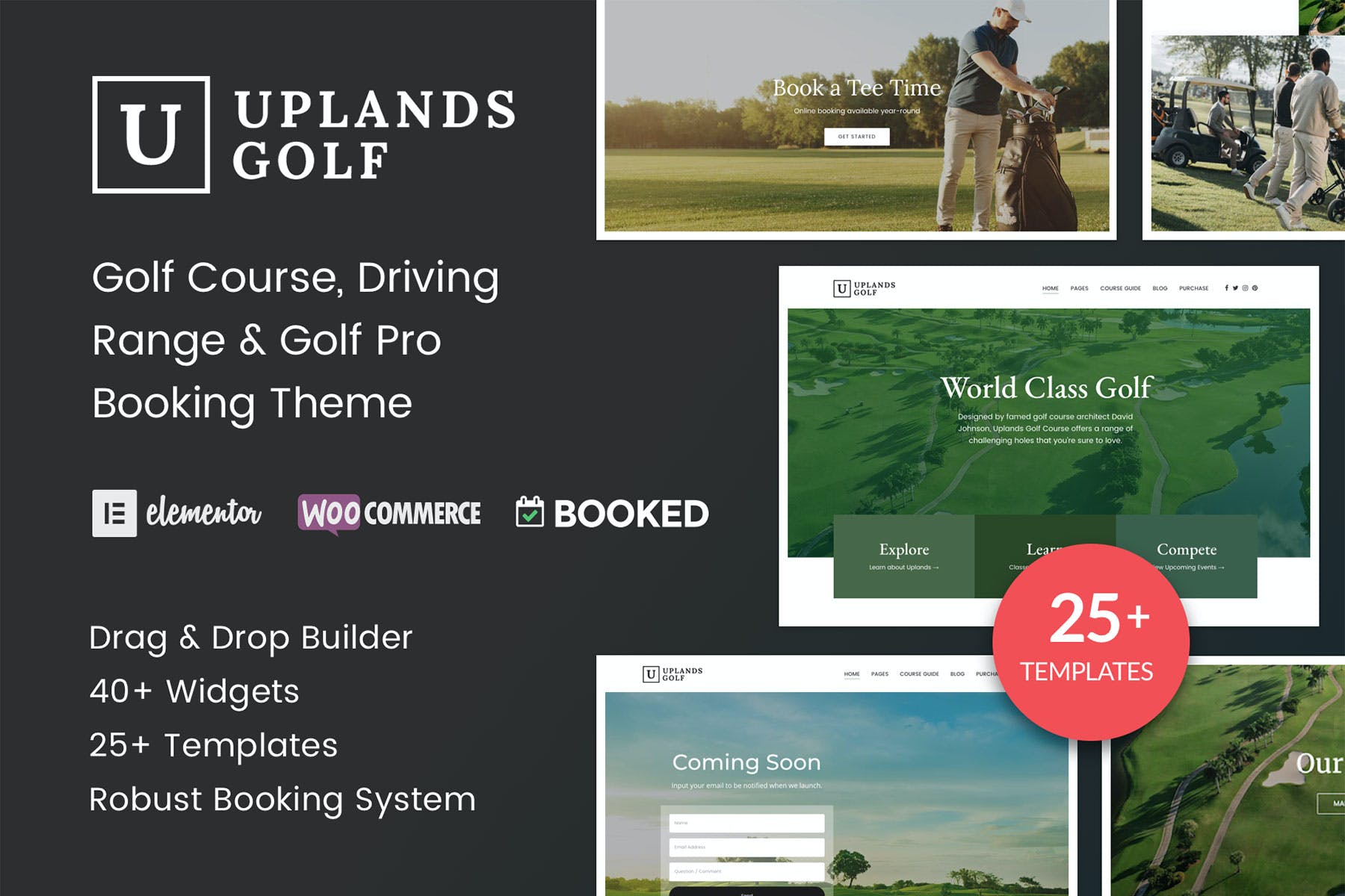 Uplands- Golf Course 1.4.7 WordPress Theme