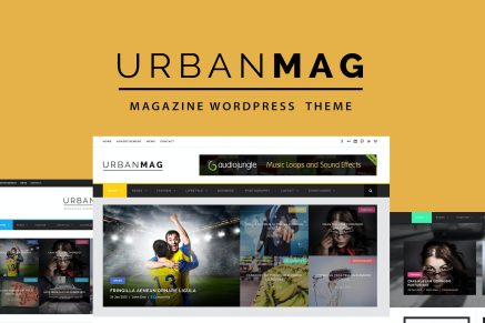 Urban Mag- News & Magazine 1.3.6 WordPress Theme