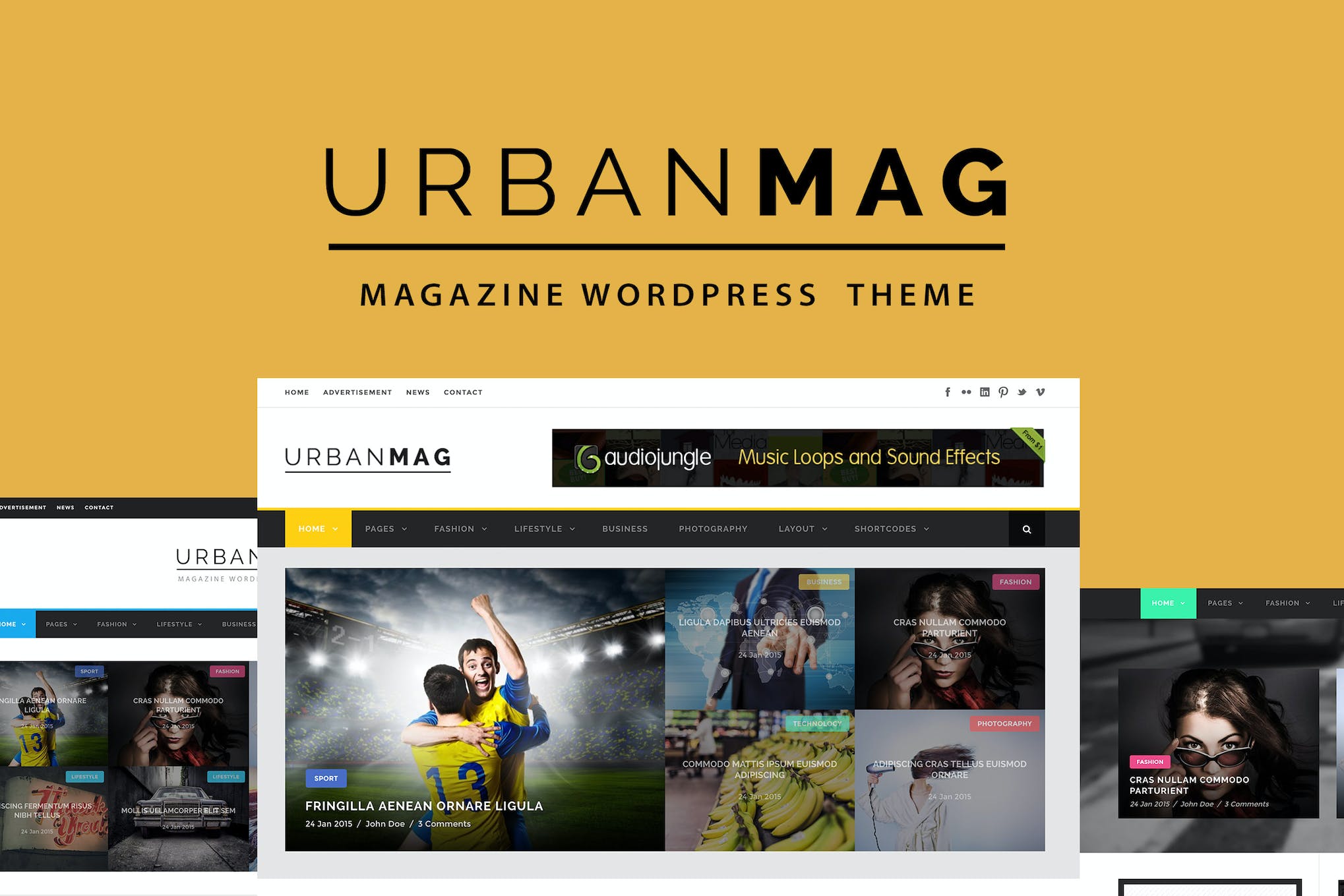 Urban Mag- News & Magazine 1.3.6 WordPress Theme