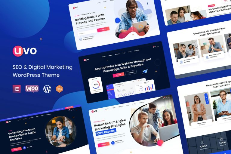 UVO – SEO & Digital Marketing Theme