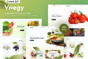 Vaegy – Organic & Food Store Shopify Theme