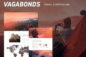 Vagabonds – Personal Travel & Lifestyle Blog WordPress Theme