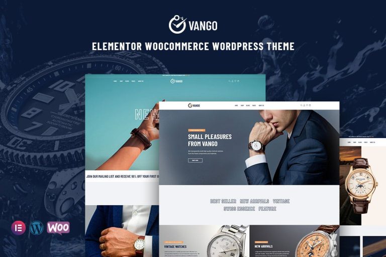 Vango – Elementor WooCommerce WordPress Theme