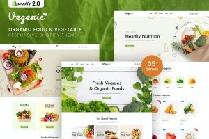 Vegenic – Organic Food Shopify Theme