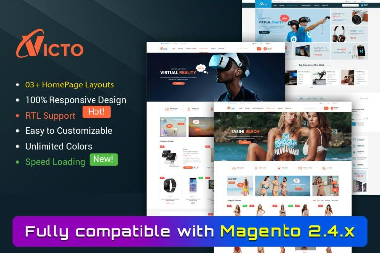 Victo – Ultimate Responsive Magento Theme