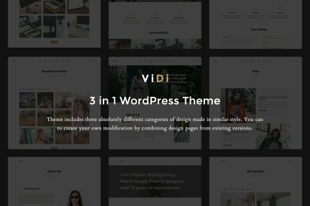 ViDi - in Creative WordPress Theme 1.1.2
