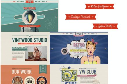 VintWood- Vintage, Retro 1.1.7 WordPress Theme