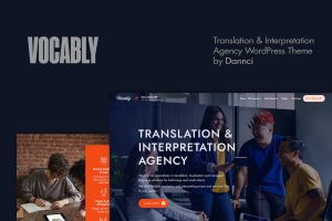 Vocably – Translation, Interpretation Agency Theme