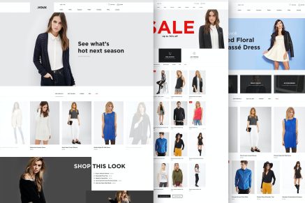Voux Fashion Shopping 3.0 WordPress Theme