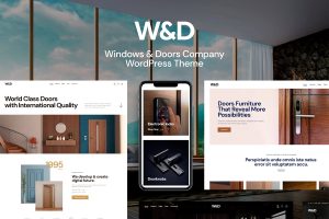 W&D – Windows & Doors WordPress Theme
