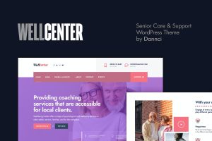 Wellcenter – Senior Care & Support WordPress Theme