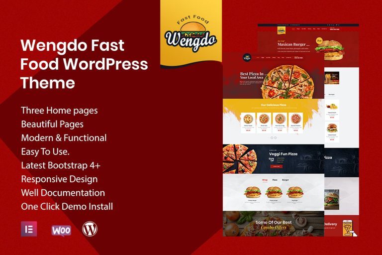 Wengdo – Fastfood WordPress Theme