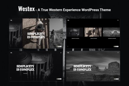 Westex- A True Western Experience 1.0 WordPress Theme