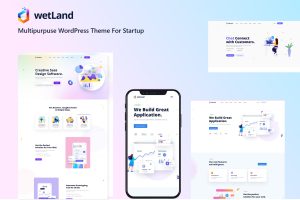 Wetland – MultiPurpose WordPress Theme for Startup