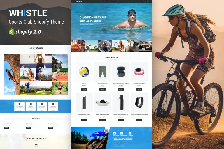 Whistle – Shopify Sports Shop