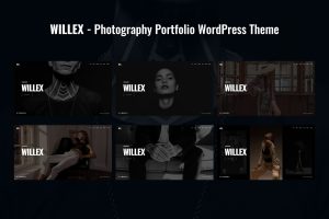 Willex – Photography Portfolio WordPress Theme