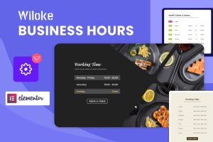 Wiloke Business Hours For Elementor