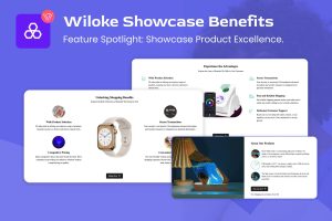 Wiloke Showcase Benefits Addon for Elementor