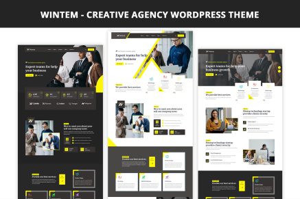 Wintem- Creative Agency 1.0 WordPress Theme