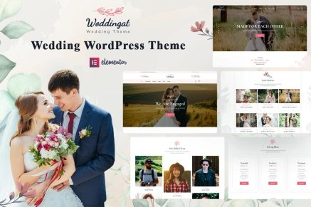 Woddingat- Wedding 1.2 WordPress Theme