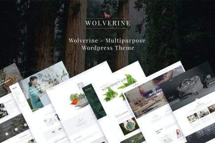 Wolverine- Responsive Multi-Purpose 3.5 WordPress Theme