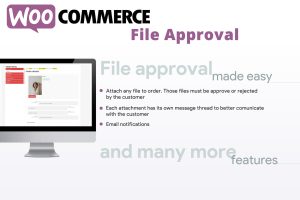 WooCommerce File Approval