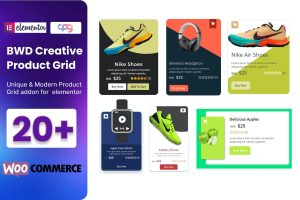 WooCommerce Product Grid addon for elementor