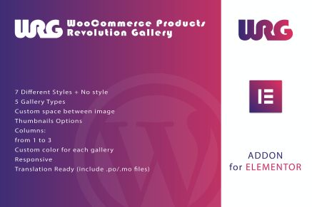 WooCommerce Products Revolution Gallery 1.0