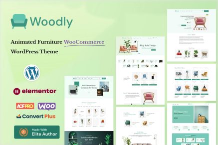 Woodly - Animated Furniture WooCommerce Theme 1.3