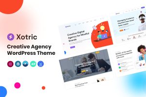 Xotric – Creative Agency WordPress Theme + RTL