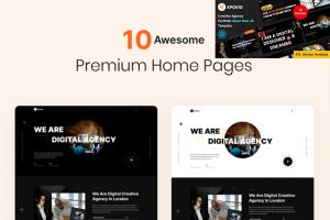 Xpovio- Digital Agency React Next Js + RTL