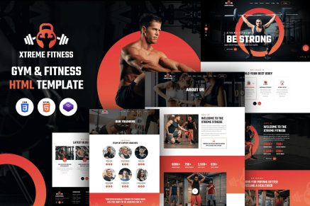 Xtreme Fitness - HTML Template