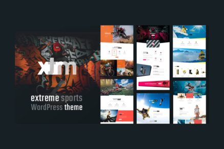 XTRM- Extreme Sports 1.1.4 WordPress Theme