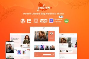 Yakeen – Lifestyle Blog WordPress Theme