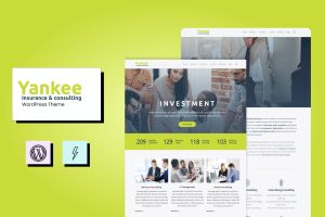 Yankee – Insurance & Consulting WordPress Theme
