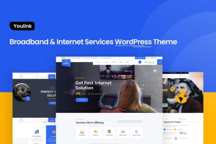 Youlink- Broadband & Internet 1.0.1 WordPress Theme