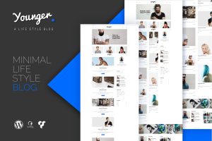 Younger Blogger – Personal Blog WordPress Theme