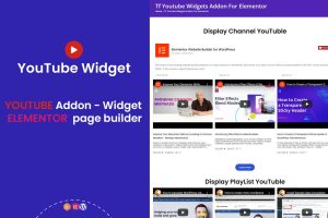 YouTube Widgets – Addon for elementor page builder