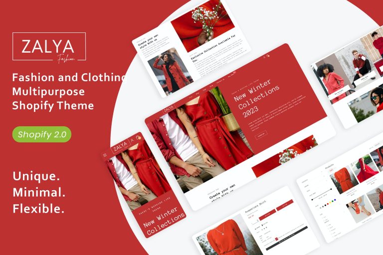 Zalya – Clothing and Fashion Shopify Theme