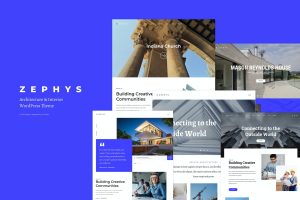 Zephys – Architecture & Interior WordPress Theme